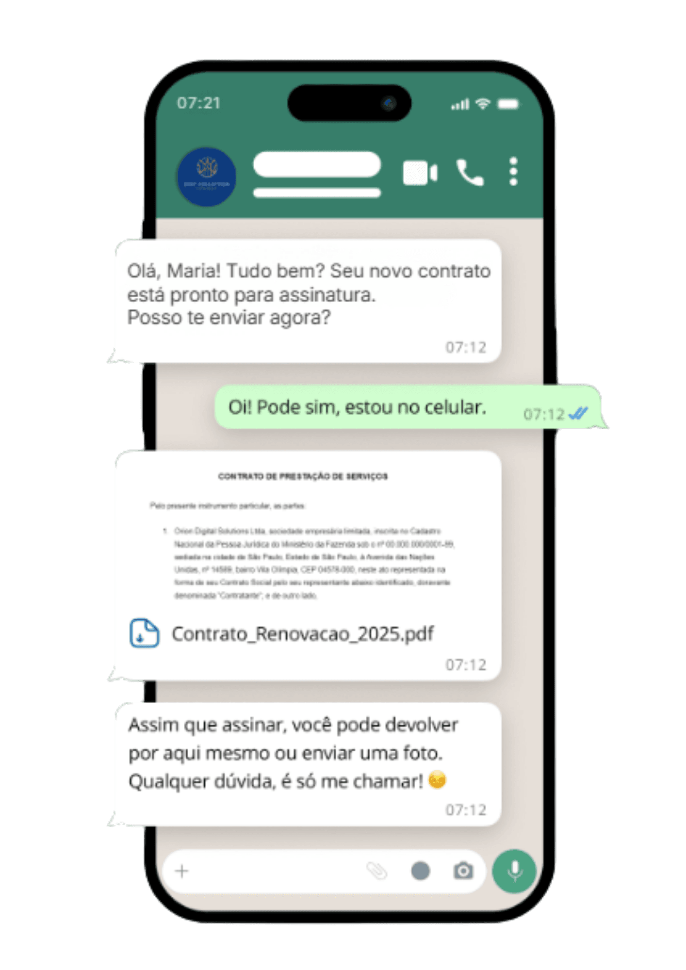 Celular Exemplo